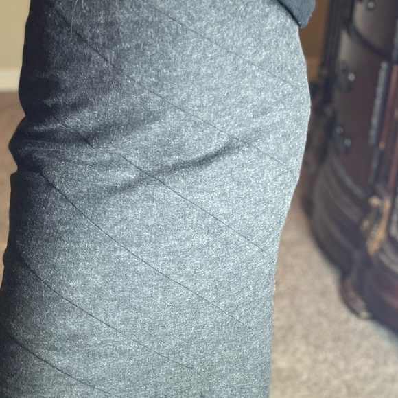 Ann Taylor wool ombré sweater top jacket skirt set xs 0 2 - Picture 11 of 11